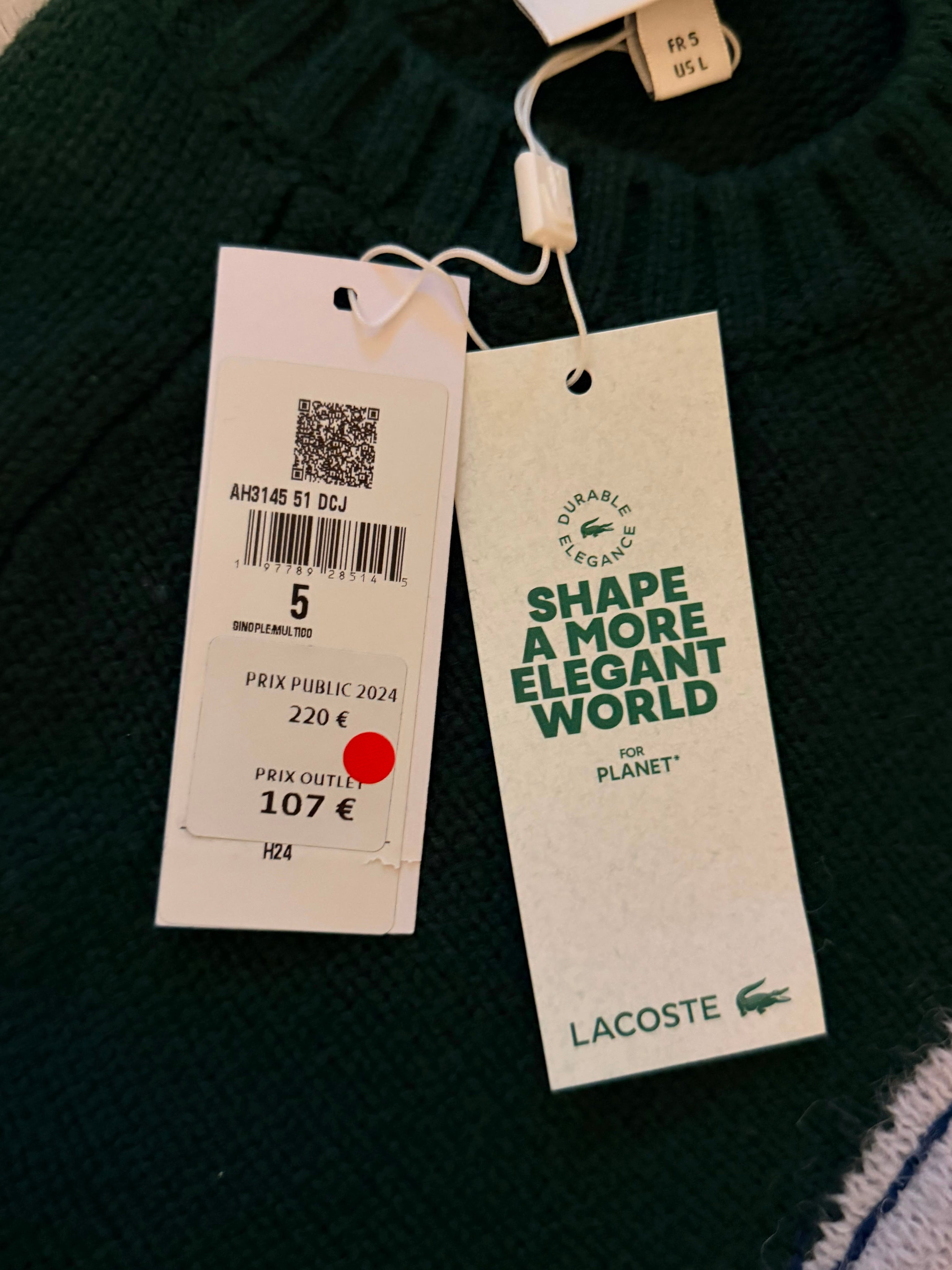 Vintage Lacoste Sweater (L)